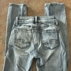 Silver jeans